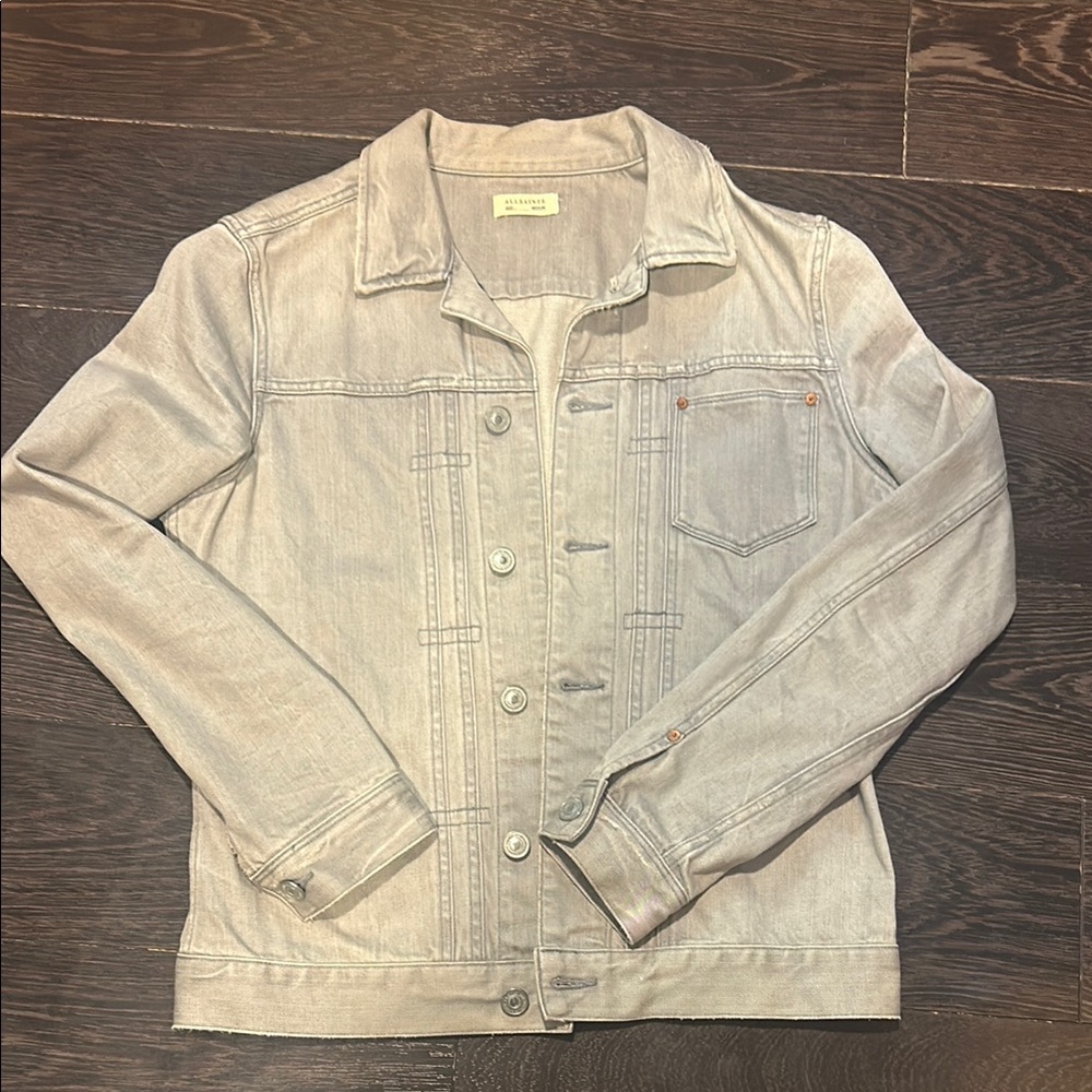 Light Gray Denim Jacket